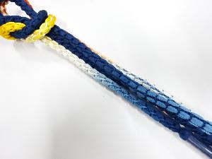 未使用品　正絹　手組帯締め